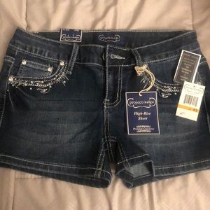 Size 3 Project Indigo Jean shorts